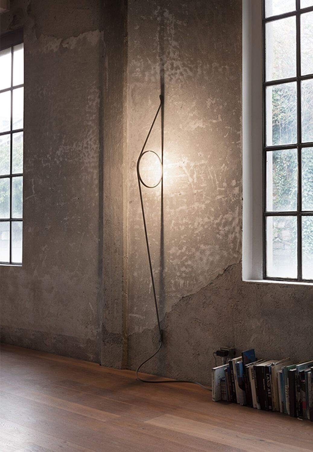 FLOS Wirering wall light white 16 watts 3x208x32 cm white (212)