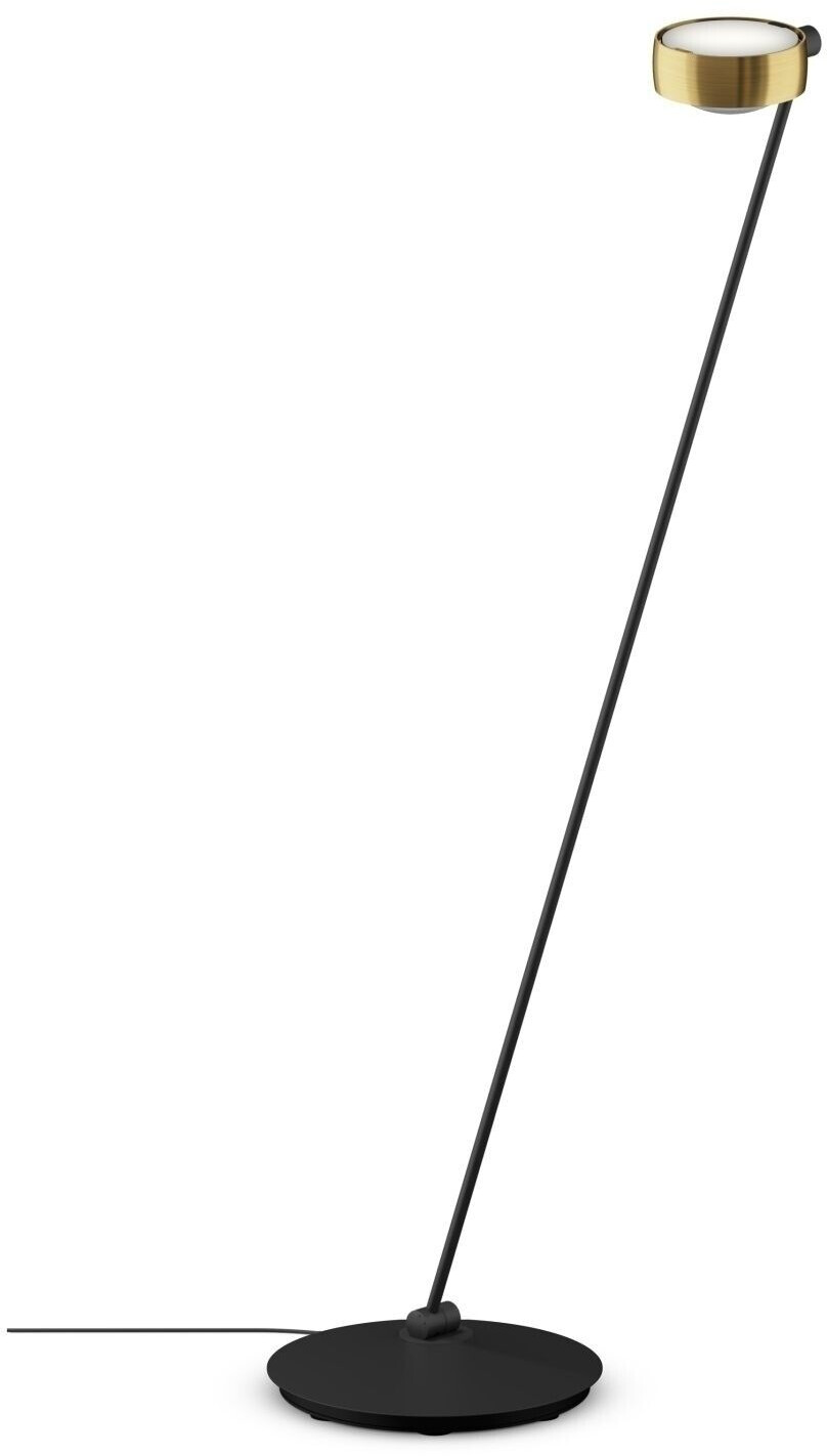 Occhio Sento Lettura LED floor lamp bronze 18 watt glass (335) 125 cm