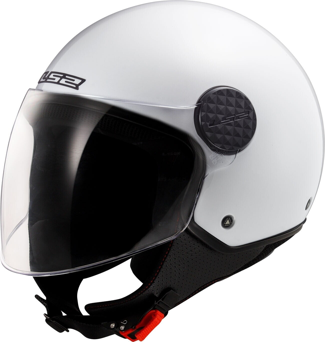 LS2 OF558 Sphere Lux II Solid Gloss White