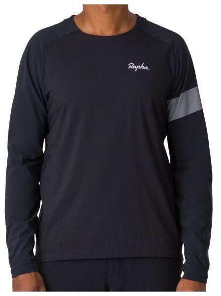 Rapha Trail Windblock Jersey Black/LightGrey