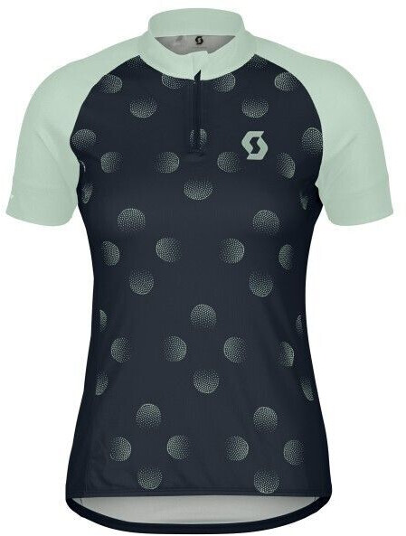 Scott Women's Endurance 30 S/S DarkBlue/FreshGreen