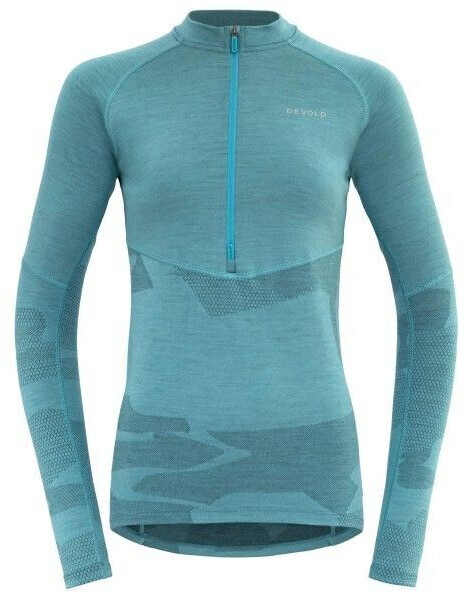 Devold Women's Standal Merino Shirt Zip Neck Tropical