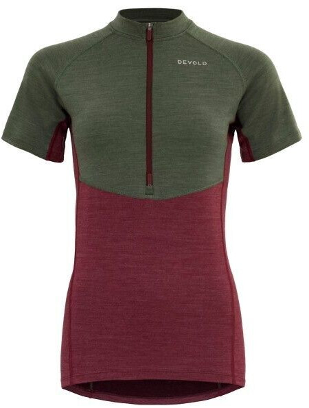 Devold Women's Standal Merino Tee Zip Neck Tropical