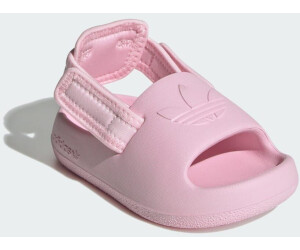 Baby pink adidas slides clearance