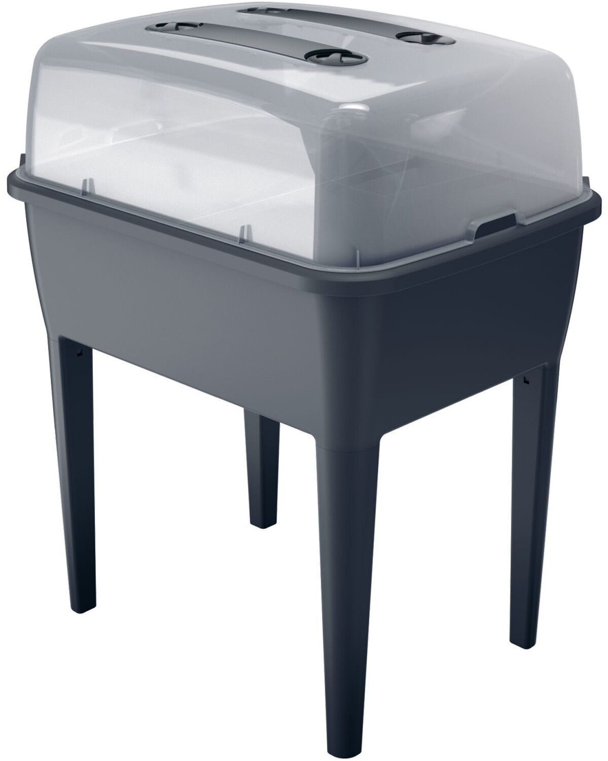 Prosperplast Respana Planter Set 77 x 58 x 96,3 cm anthracite