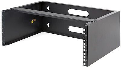 StarTech 4U Wall Mount Network Rack -Black (WALLMOUNT4)
