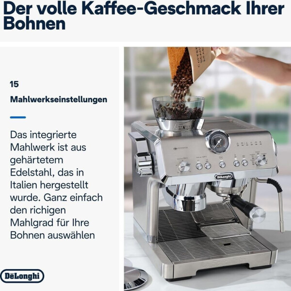 De'Longhi La Specialista Opera EC9555.M silber, Bild 6