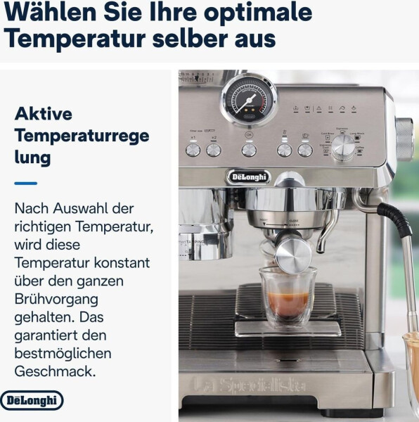 De'Longhi La Specialista Opera EC9555.M silber, Bild 7