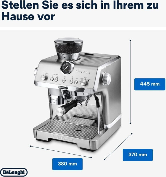 De'Longhi La Specialista Opera EC9555.M silber, Bild 10