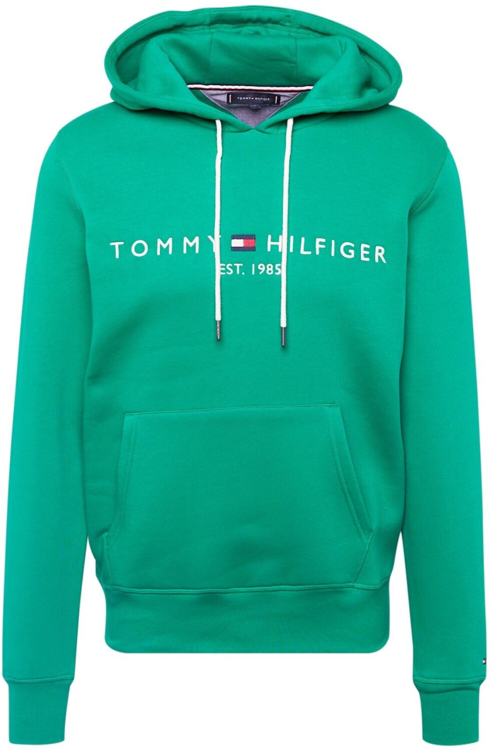 Tommy Hilfiger Organic Cotton Blend Logo Hoody (MW0MW11599) jade