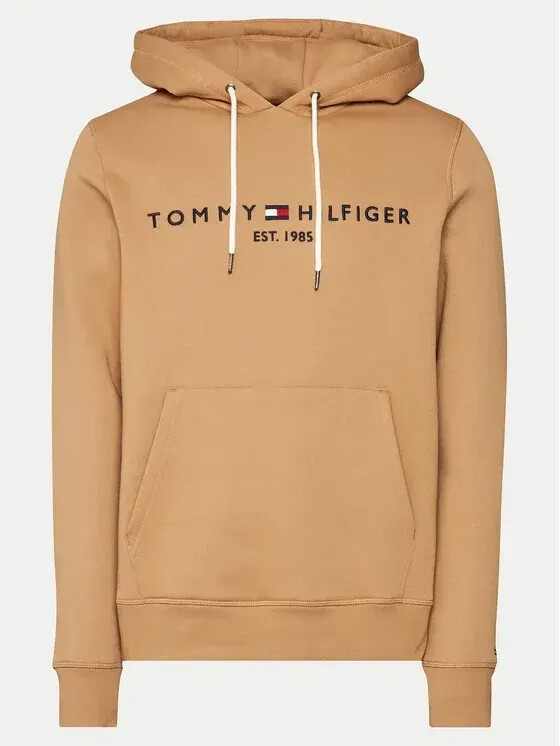 Tommy Hilfiger Organic Cotton Blend Logo Hoody (MW0MW11599) classic khaki