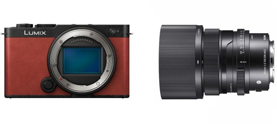 Panasonic Lumix DC-S9 Kit 65mm rouge