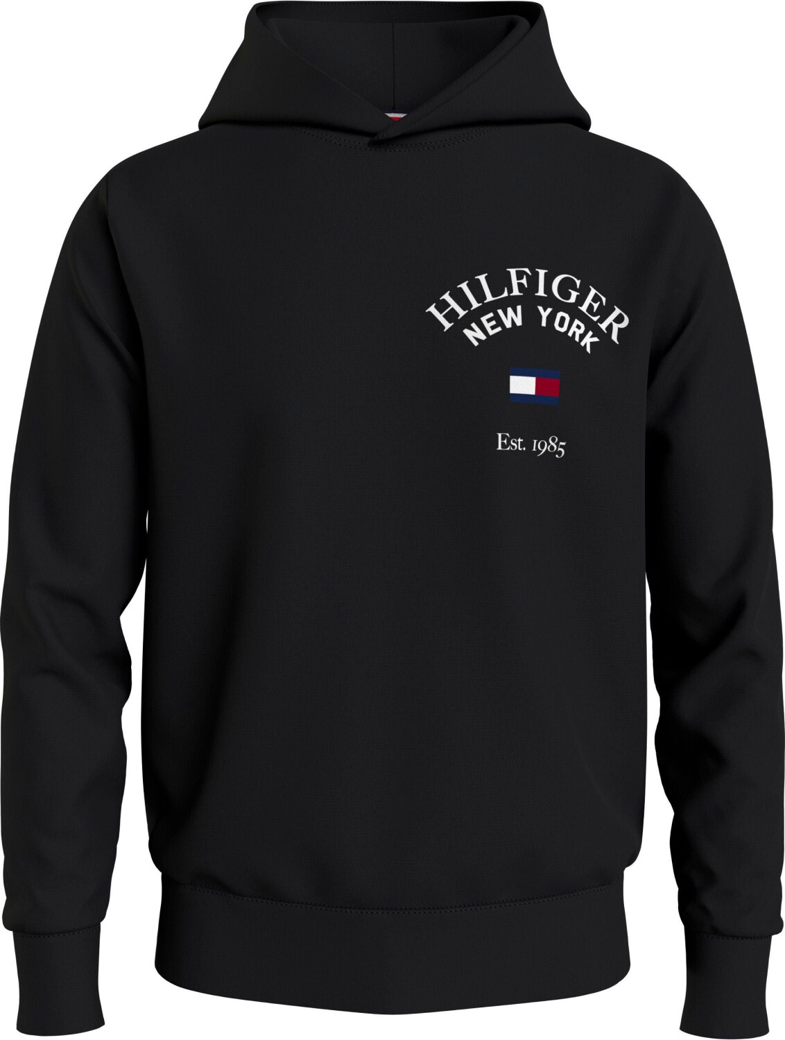Tommy Hilfiger Arched Varsity Hoodie (MW0MW33641) black