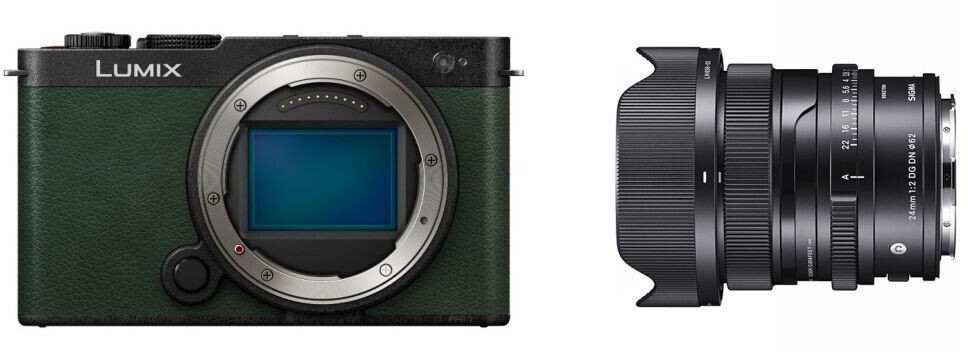 Panasonic Lumix DC-S9 Kit 24mm Sigma f2.0 vert