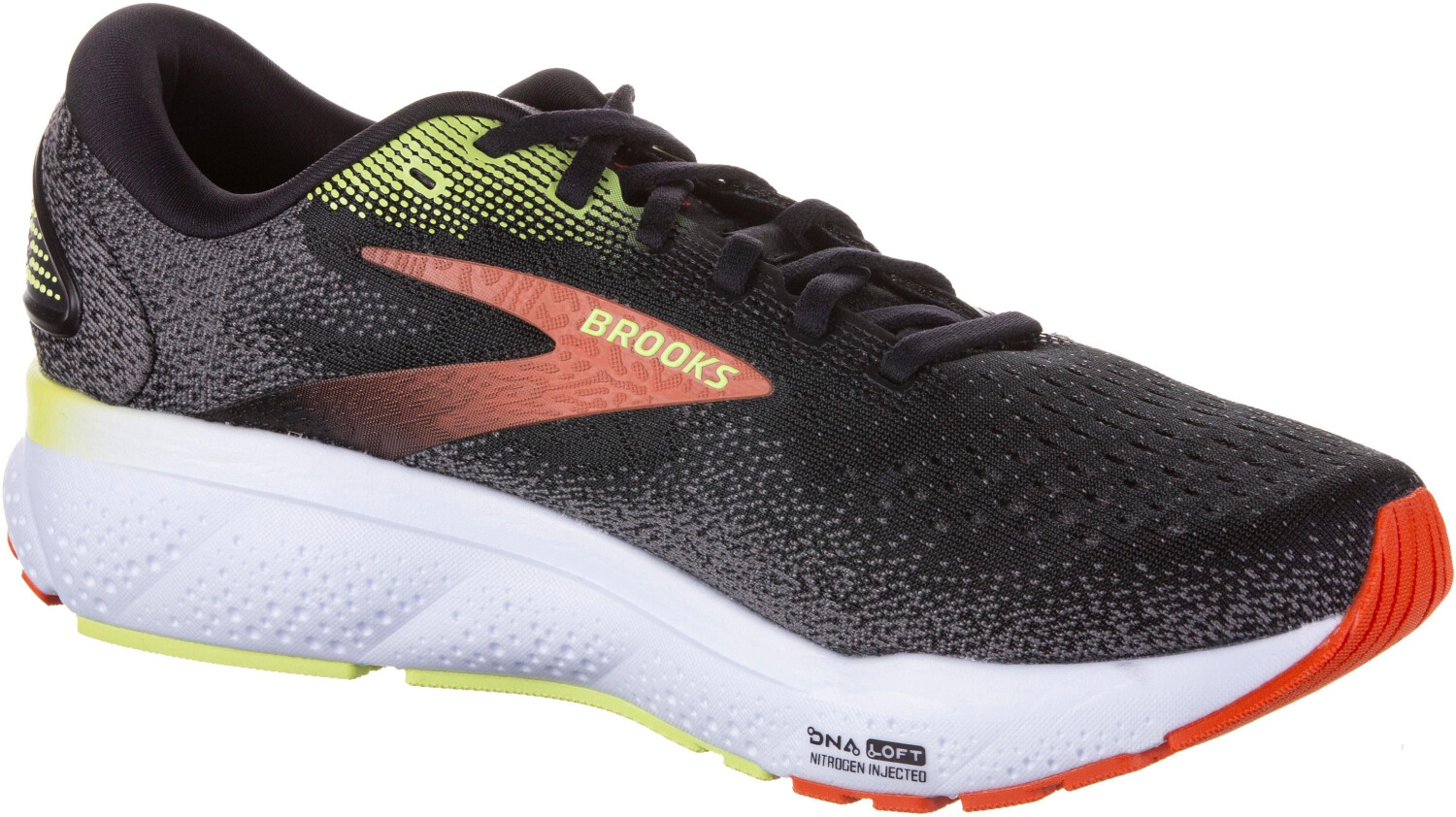 Buy Brooks Ghost 16 110418 2E 049 black ebony yucca from 113.12 Today Best Deals on idealo