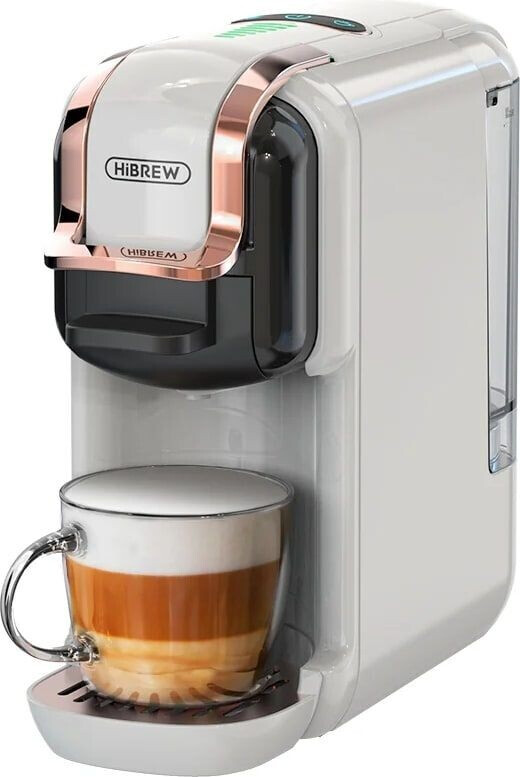 Hibrew H2B-White 5 in 1 multi-capsule coffee machine white