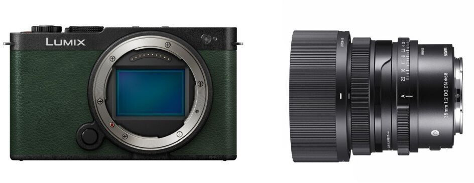 Panasonic Lumix DC-S9 Kit 35mm Sigma Dark Olive