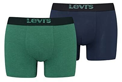 Levi's 2-Pack Optical Illusion Organic Boxer (701203921) blue/green