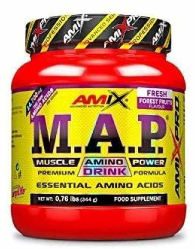 Amix Pro M.A.P. Muscle Amino Power Powder 344g Mango Pineapple