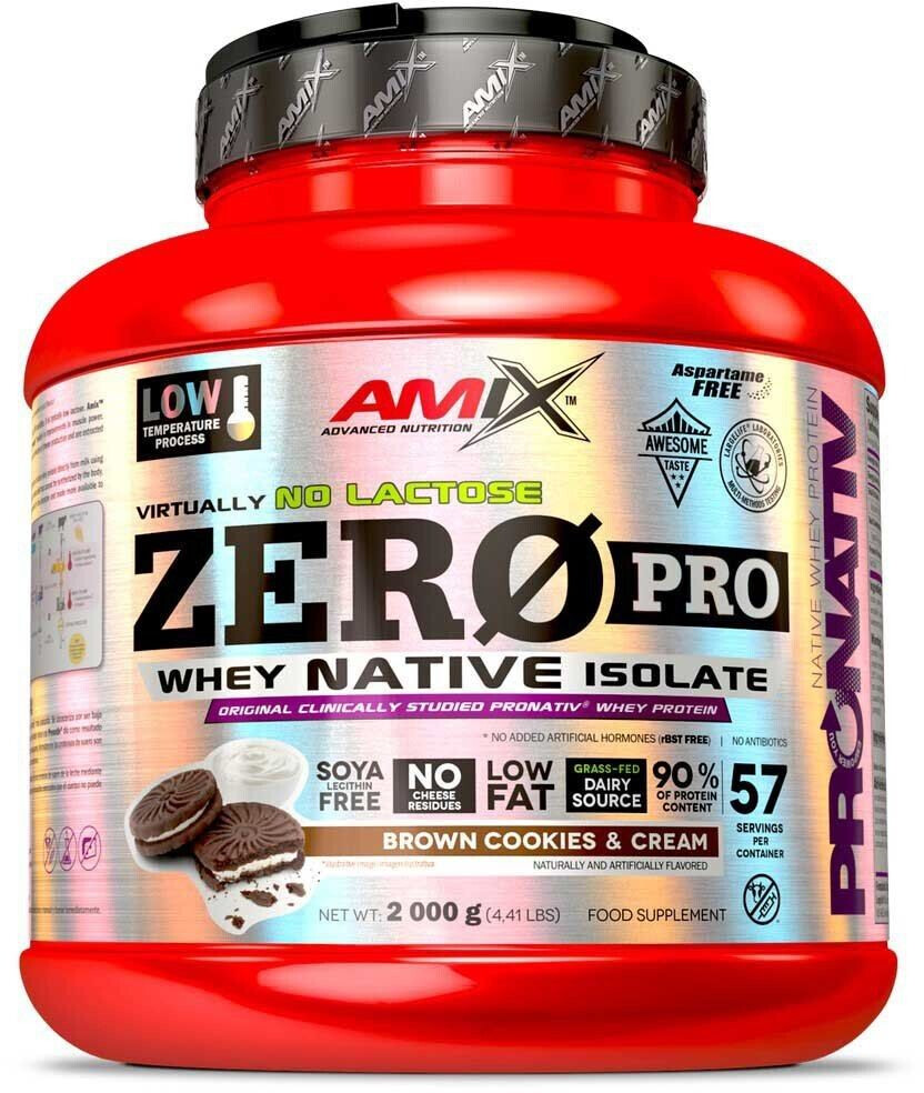 Amix ZeroPro Protein 2kg Double Chocolate