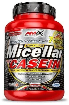 Amix Micellar Casein 1kg Strawberry