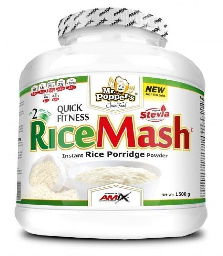 Amix Mr. Popper's Rice Mash 1500g Rice Flour Double Chocolate