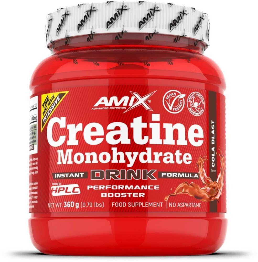 Amix Creatine Monohydrate 360g Drink Lemon Lime