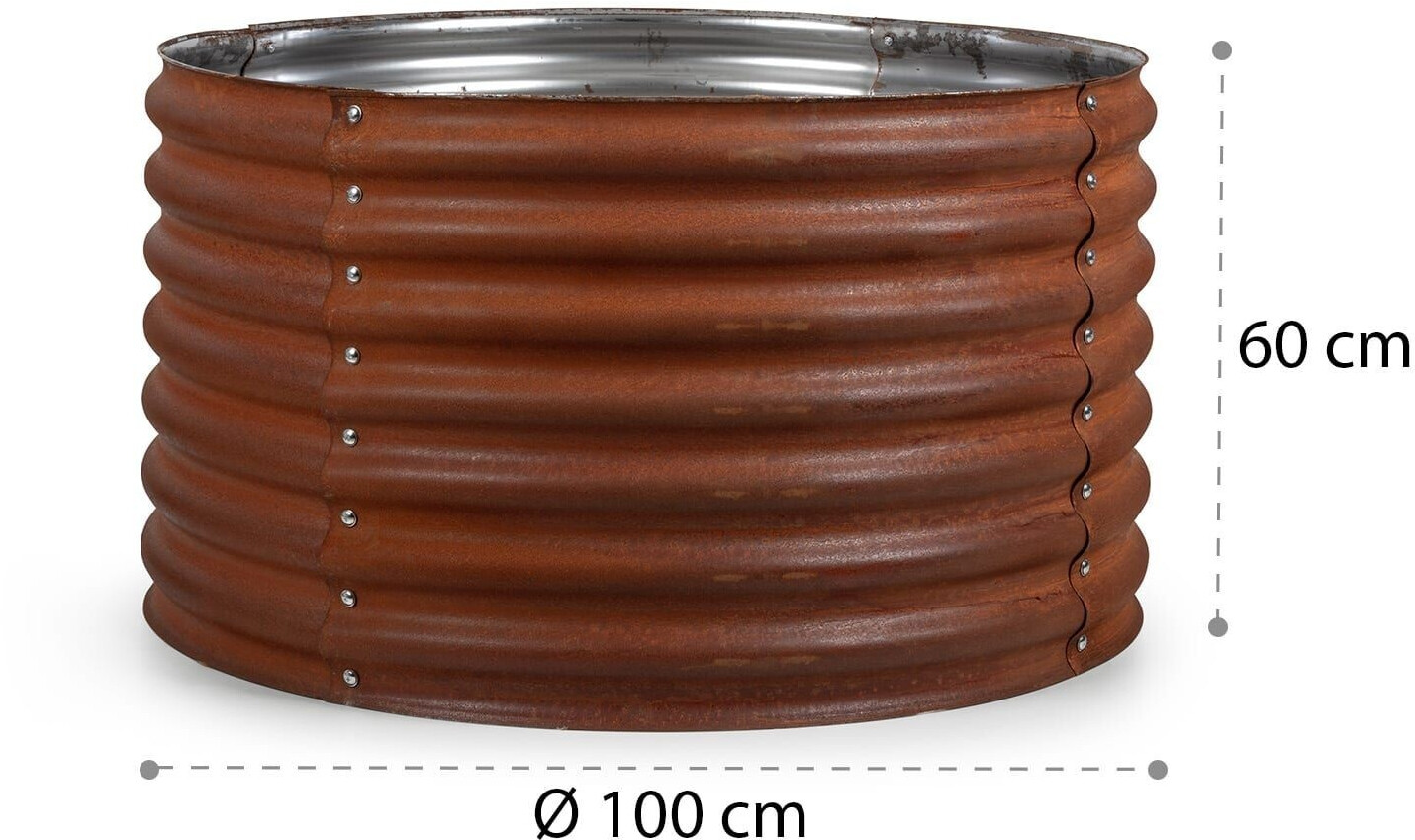 Blumfeldt Rust Grow 100 x 60 cm
