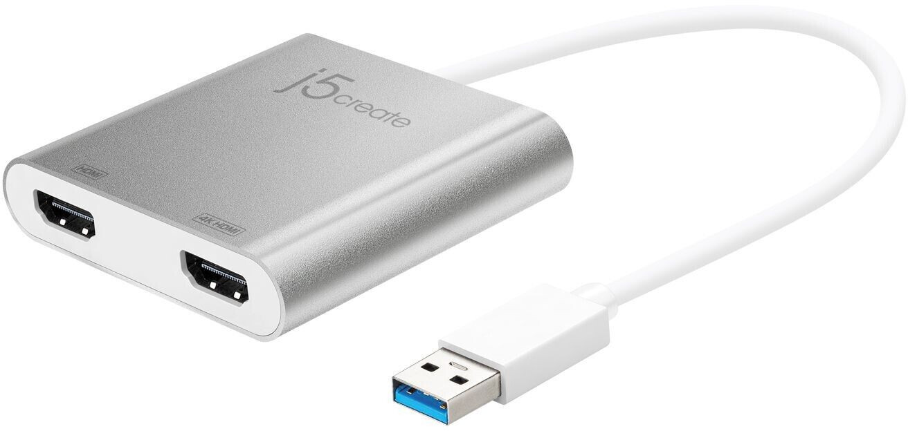 j5create USB 3.0 < Dual-HDMI-Adapter JUA365-N