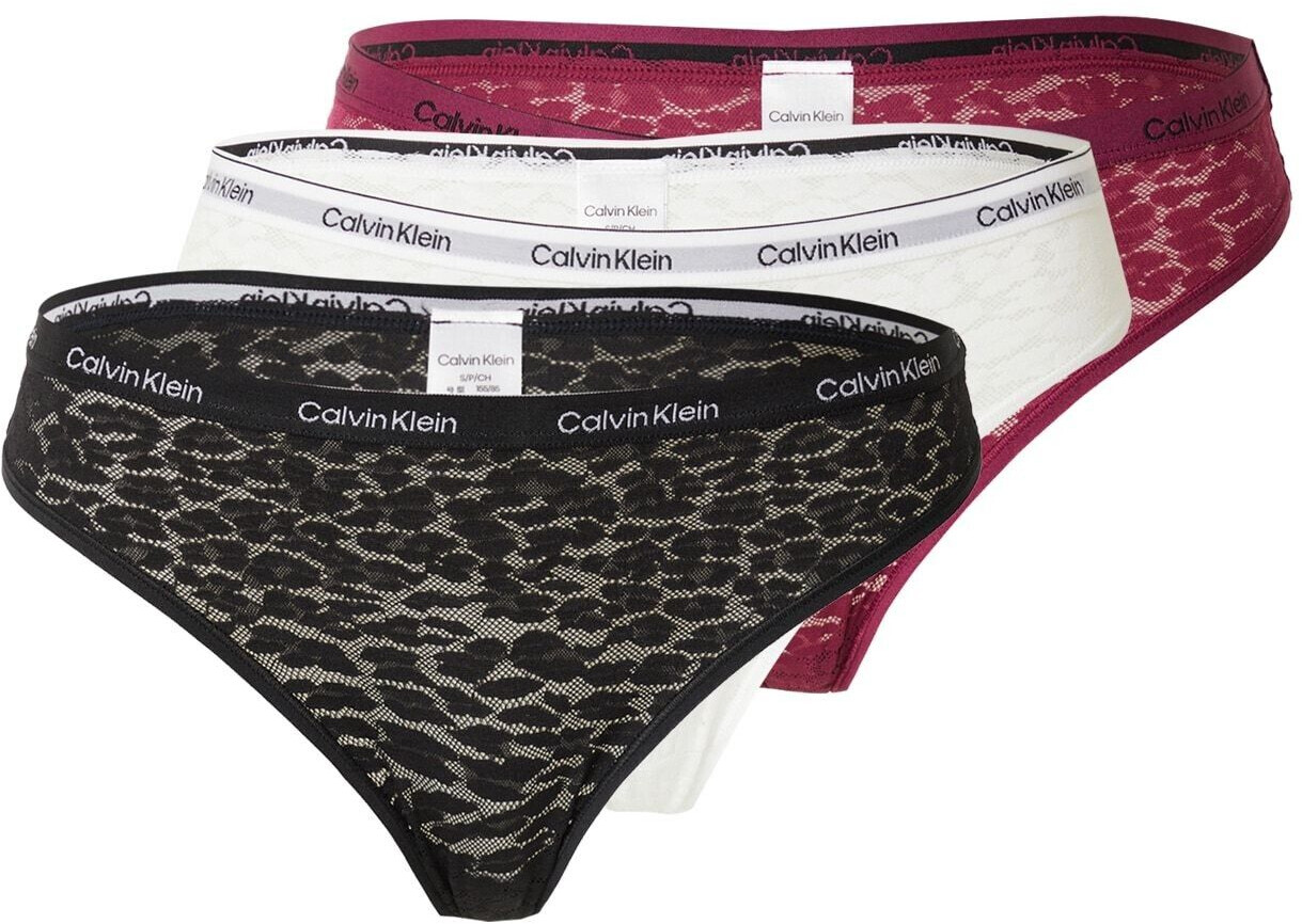 Calvin Klein Briefs 3-pack (000QD5225E) purple potion/white/black