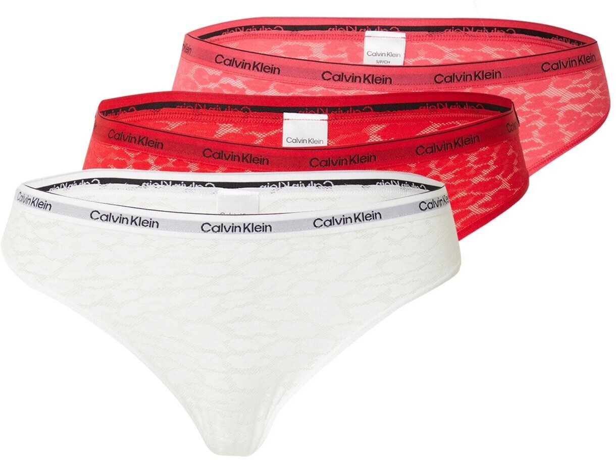 Calvin Klein Briefs 3-pack (000QD5225E) azalea/lychee/white