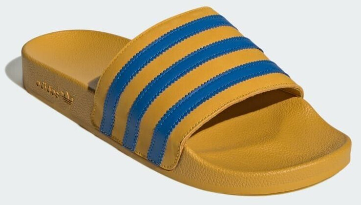 Adidas Adilette bold gold blue bird bold gold JH9001 ab 50 00 Preisvergleich bei idealo