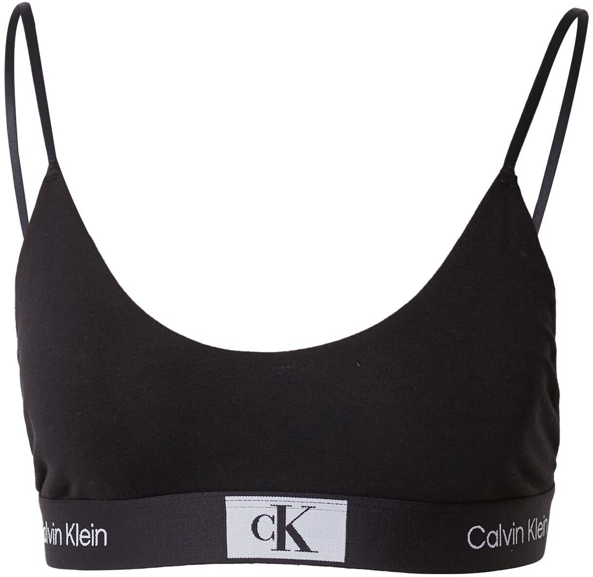 Calvin Klein Unlined Bralette Bra (000QF7216E) black