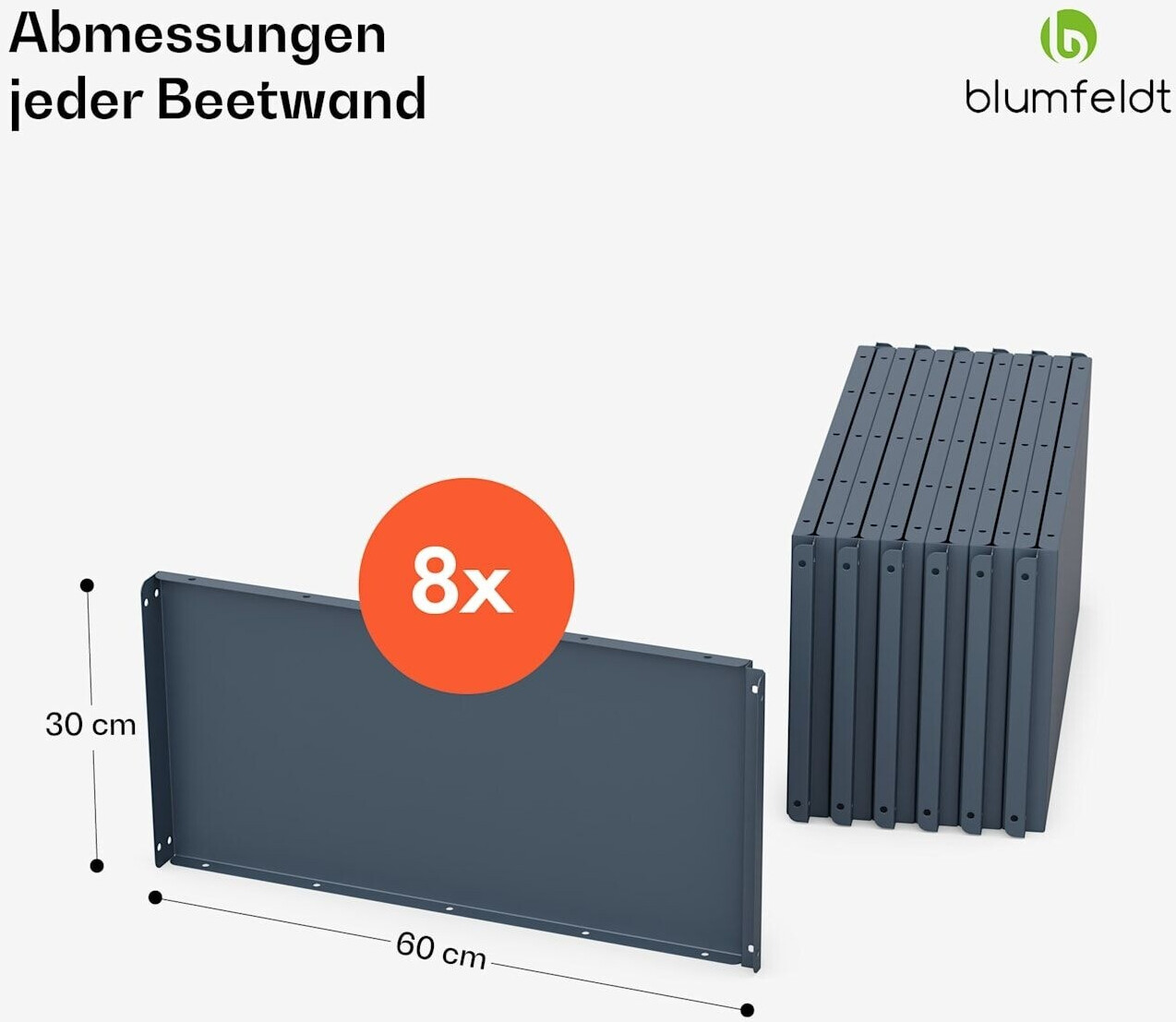 Blumfeldt Versagrow avec huit éléments modulaires
