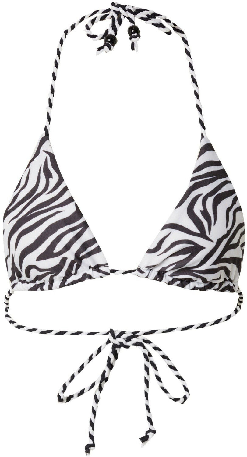 Hunkemöller Triangle bikini top Doha Zebra white