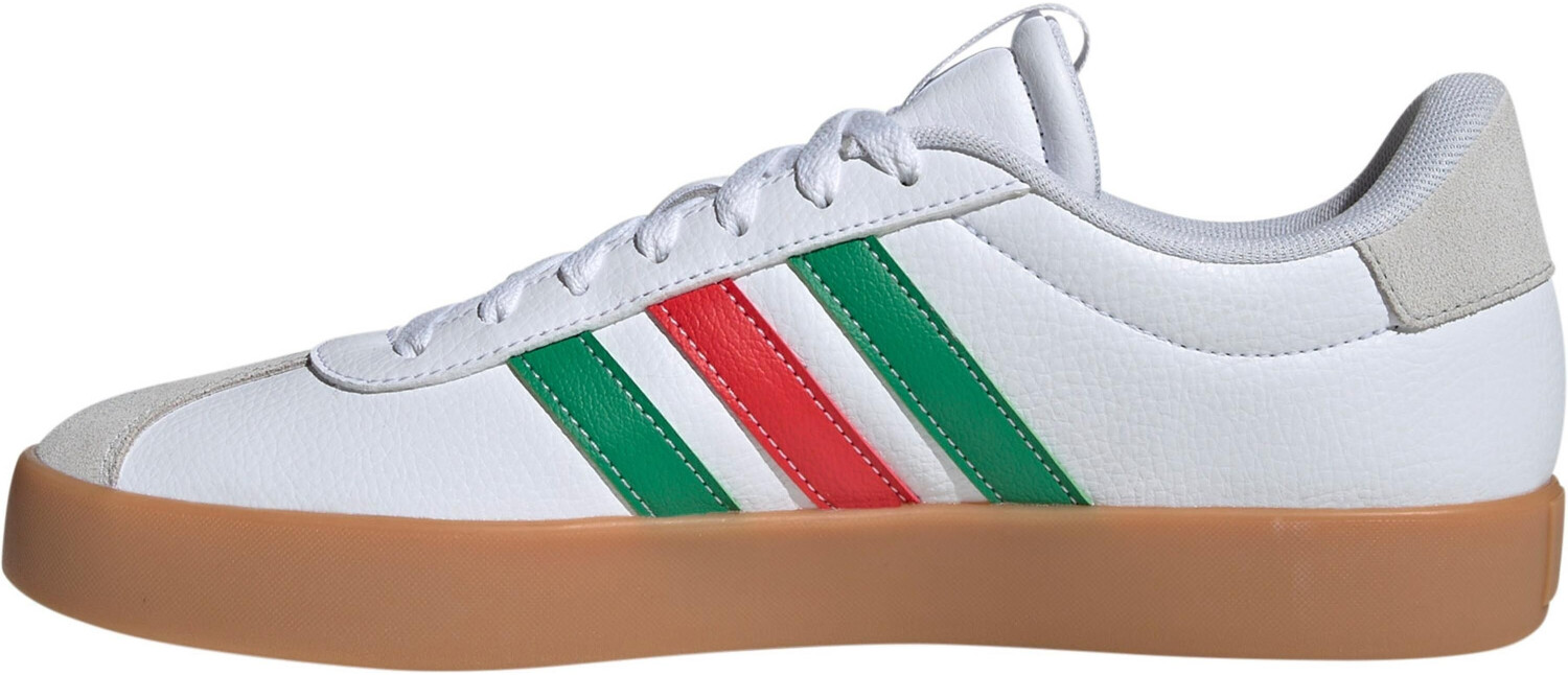 Adidas VL Court 3.0 ftwr white/green/red