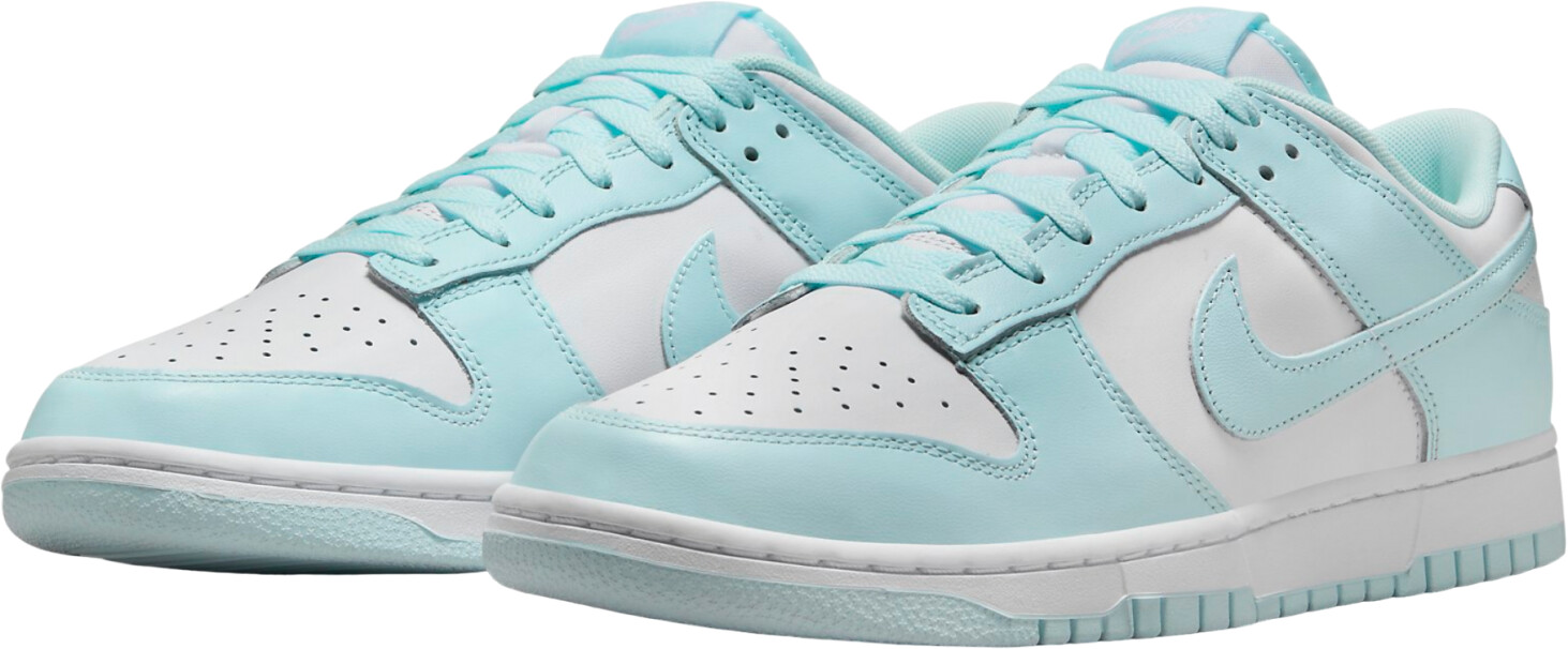 靴 Nike GS Dunk Low \"White/Glacier Blue\" Nike Dunk Low White Glacier Blue (GS) - FB9109-105 - US