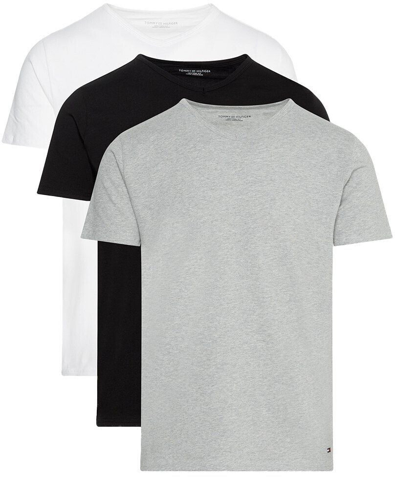 Tommy Hilfiger 3-Pack Short Sleeve Base Layer (UM0UM03137-0XS) grey
