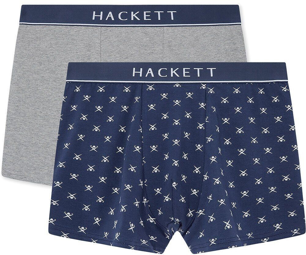 Hackett 2-Pack Icon Boxer (HMU10693-595) blue/grey