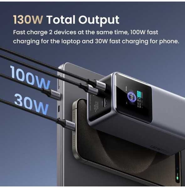 Ugreen Nexode Power Bank 20000mAh 130W, Bild 6