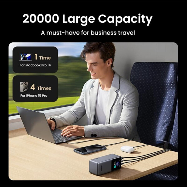 Ugreen Nexode Power Bank 20000mAh 130W, Bild 10