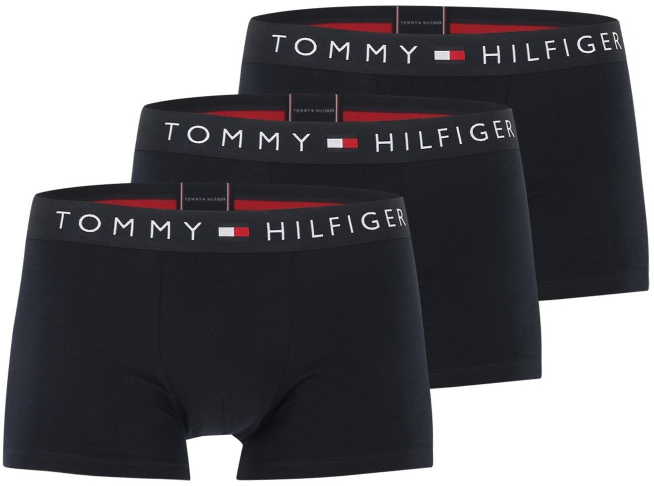 Tommy Hilfiger 3-Pack TH Original Logo Waistband Trunks (UM0UM03180) desert sky/desert sky/desert sky