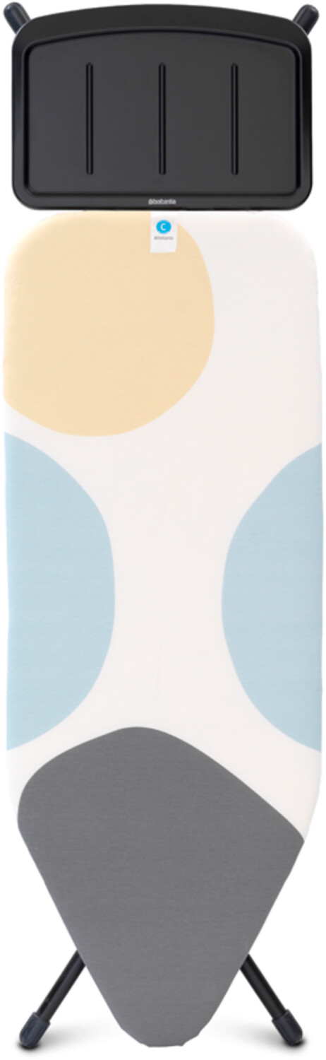 Brabantia Plug-in metal ironing board C 124 x 45 (134722) Spring Bubbles