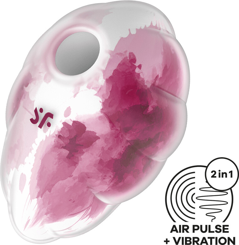 Satisfyer Cloud Dancer red