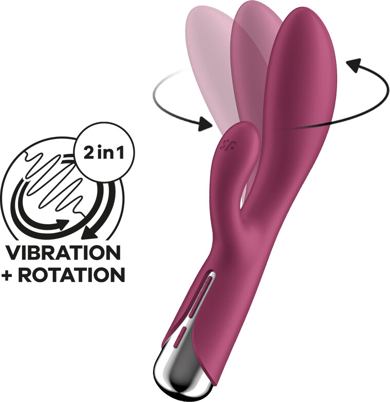 Satisfyer Spinning Rabbit 1 beery