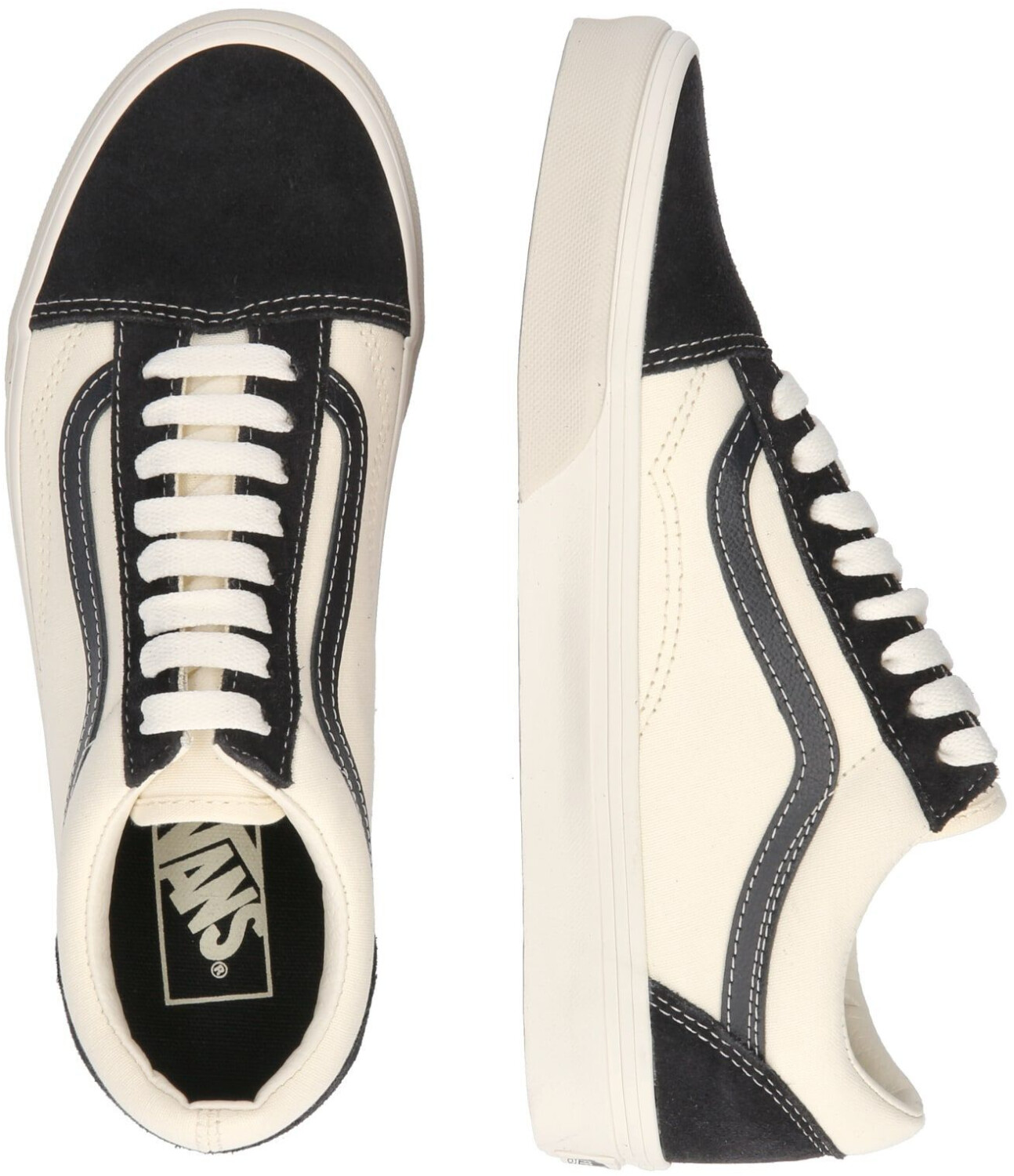 Vans old skool beige black online