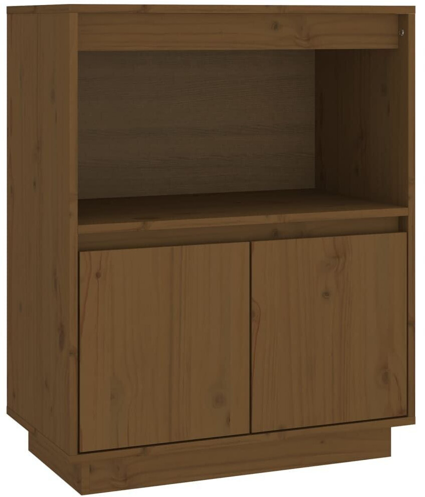 vidaXL Sideboard solid pine wood 60x75cm (813523)