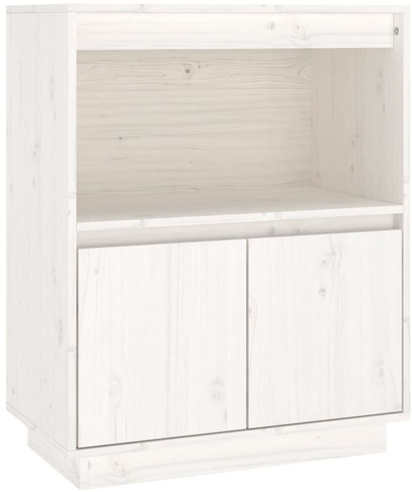 vidaXL Sideboard solid pine wood 60x75cm (813521)