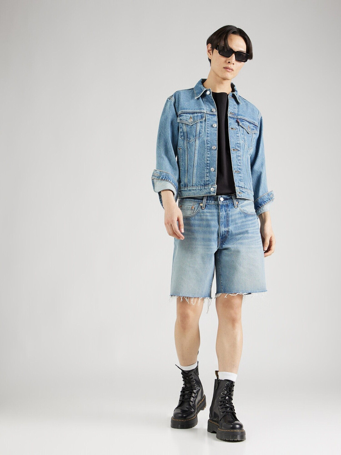 Buy Levi s 468 Stay Loose Shorts light blue from 45.00 Today Best Deals on idealo