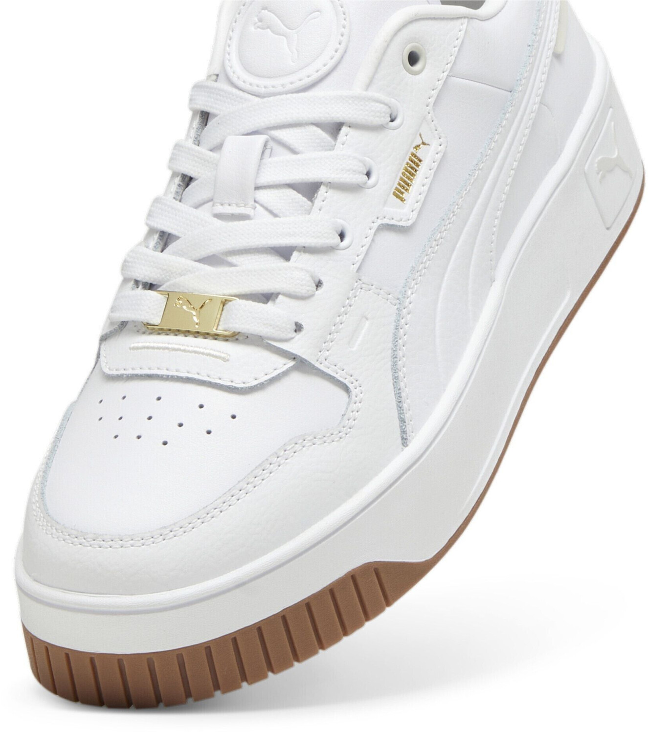 Puma Carina Street Lux Women puma white puma white puma gold ab 43 99 Preisvergleich bei idealo